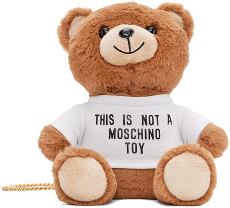 fake moschino teddy bear bag|real moschino bags.